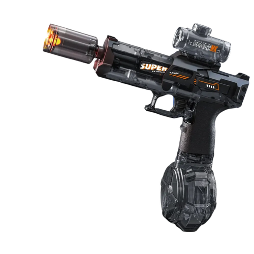 Light Up Your Summer Fun with the LED Electric Water Gun - Automatic Sensor Water Pistol for Kids!